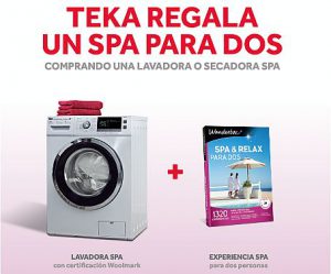 Teka lavadoras Spa teka mima tu ropa... y a ti también Certificado Woolmark Eficiencia energética Speed Wash Tambor Softcare