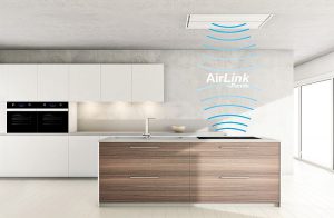 AirLink by Pando sistema de control inteligente de funcionamiento combinado entre la campana y la placa de inducción