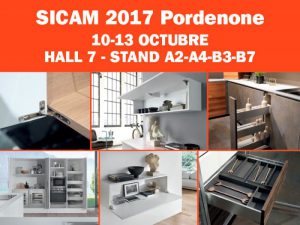 Sicam Pordenone componentes productos semiterminados accesorios industria del mueble