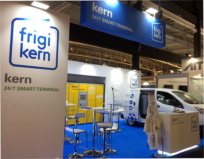  Frigikern contenedor refrigerado Euroengel Mejor Solución de Movilidad para una Smart City Smart City World Expo furgoneta eléctrica Nissan e-NV200 taquillas refrigeradas Frigicoll Sistemas Kern locker refrigerado 24/7