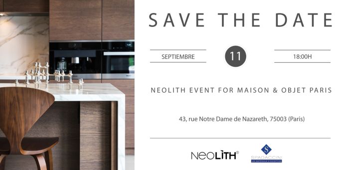 Anne Sophie, Maison&Object París, Neolith, Nuevas Propuestas 2019, Semana del Diseño de París