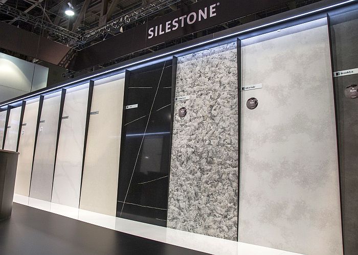 Cosentino, Cosentino at Kbis, Daniel Germani, Dekton, Dekton Slim, KBIS, kitchen countertops, Kitchens, Las Vegas, Poliform, quartz surfaces, Silestone