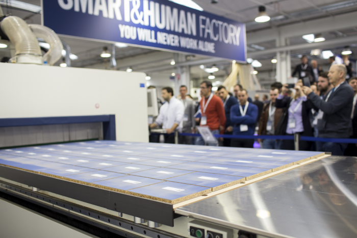 Scm At Ligna 19 With Its Smart Human Factory Cocina Integral