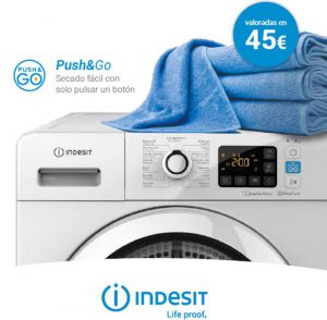 Promo secadoras Push&Go, de Indesit