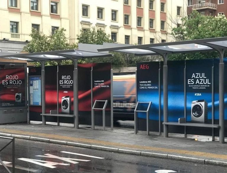 La campaña de las Elecciones de AEG, Premio JCDecaux de Creatividad Exterior