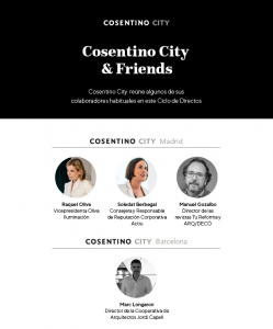 Comienzan los ciclos en directo Cosentino City & Friends
