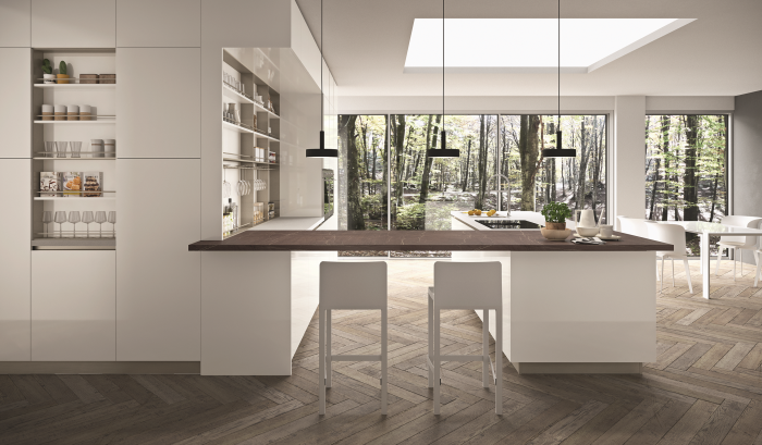 Rastelli kitchen R1: light in the kitchen