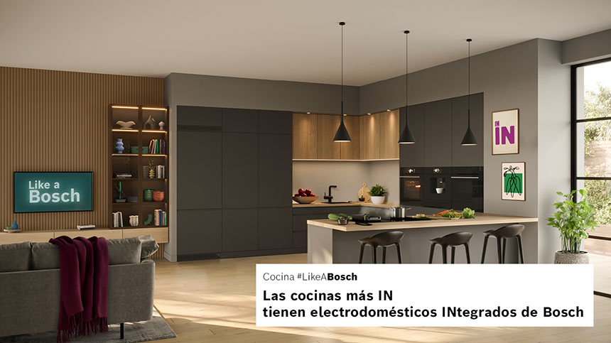 Bosch campaña electrodomésticos integrables.