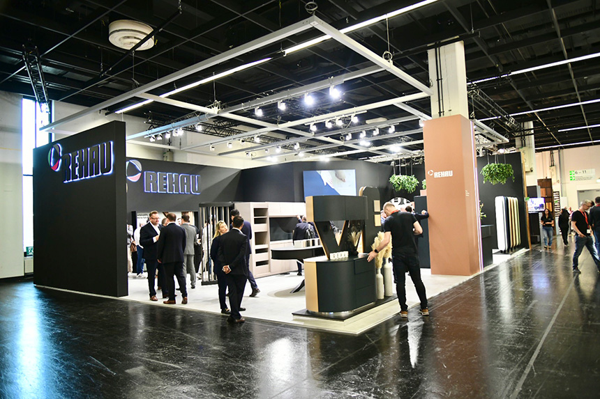 La innovación y el diseño de Rehau interaccionan en Interzum