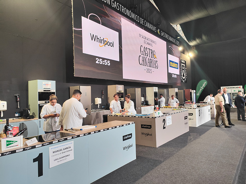 Participación de Whirlpool en el Salón Gastronómico de Canarias