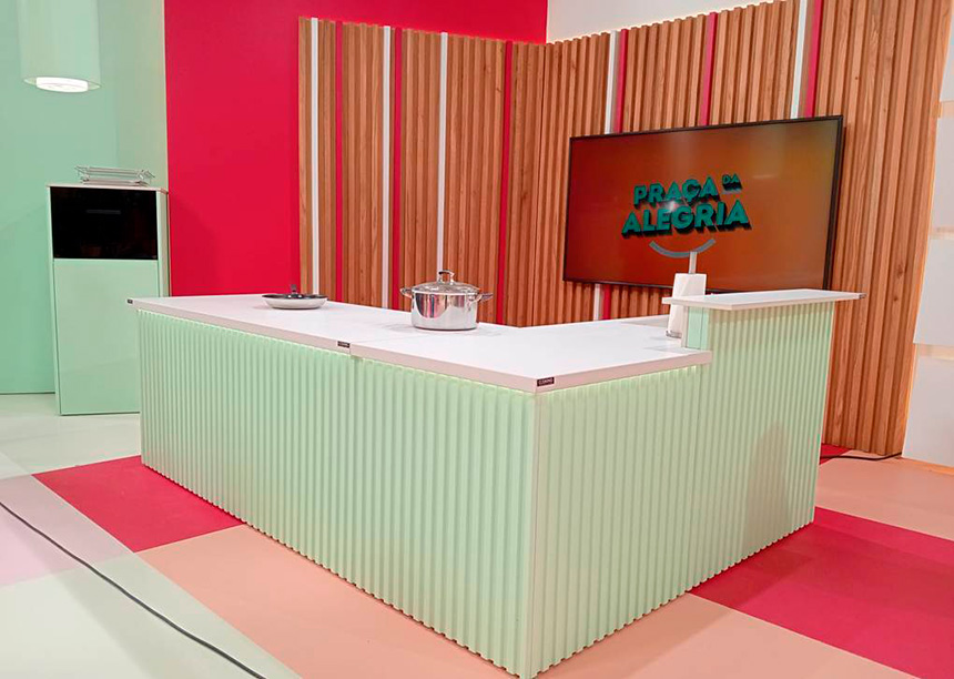 La inducción invisible de Cooking Surface, en la cocina de Praça da Alegria