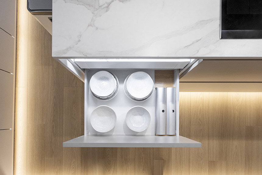 iluminación cocina