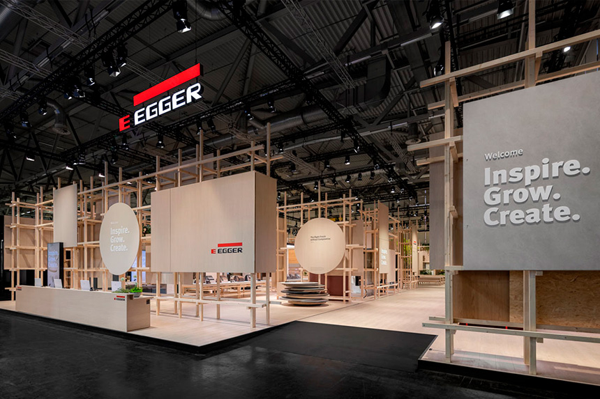 Egger en Interzum 2025: Enfoque en productos innovadores