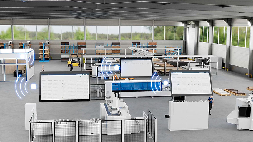 Próximo evento de Homag sobre la digitalización de la producción de muebles