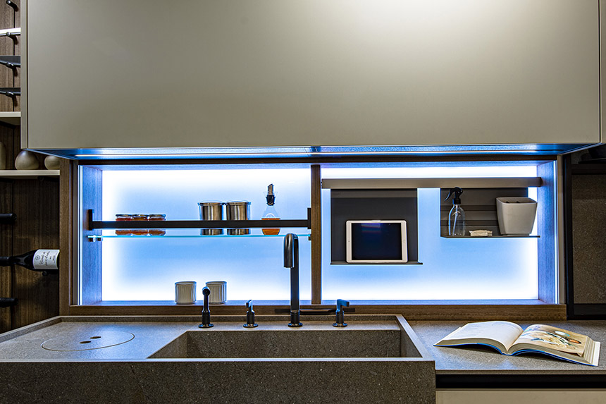 iluminación cocina