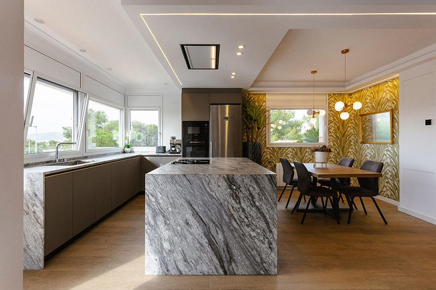 Una cocina de Mondial Cucine y Livingpino para vivir el día a día