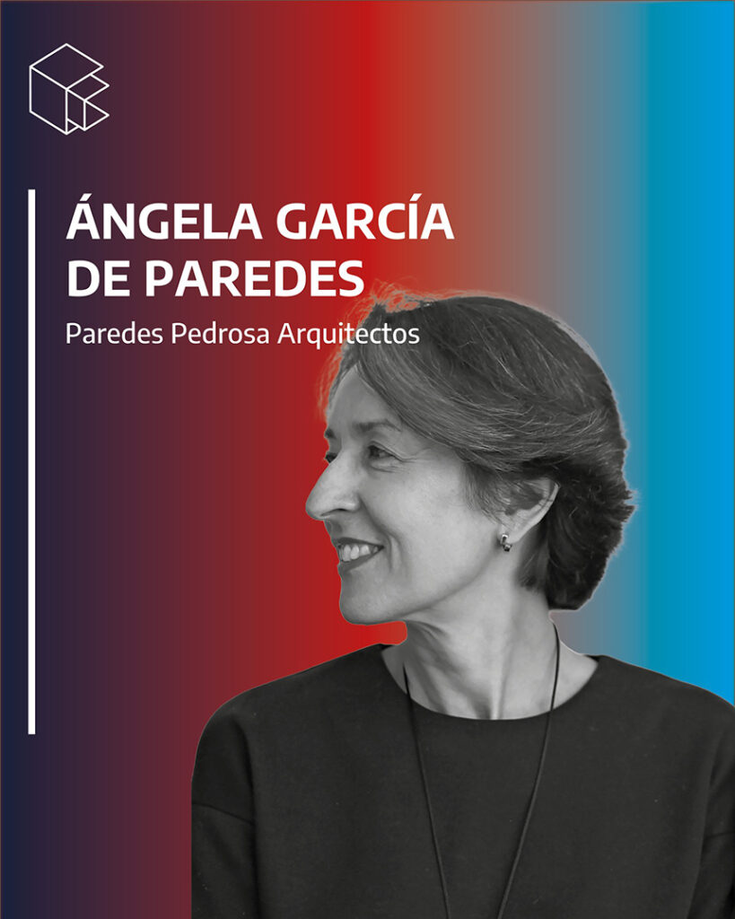 Ángela García de Paredes, Arquitecta española que participará en Cersaie 2025