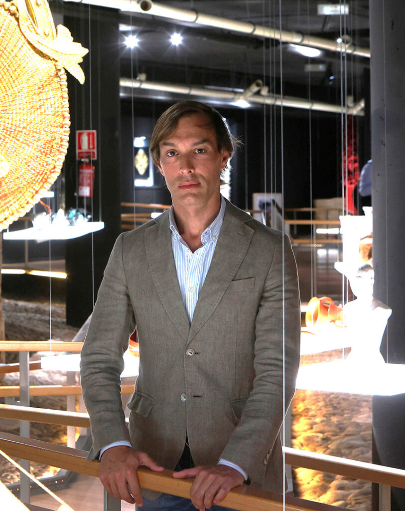 Ramón Vergara, comisario de la exposición TempoCraft.