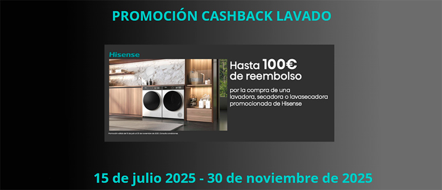 Promoción especial de reembolso de Hisense.