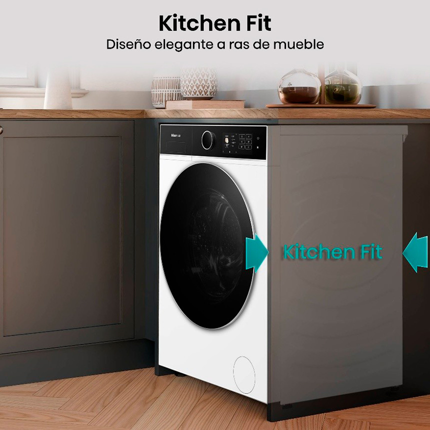 Lavadora Kitchen Fit de la nueva Serie 5i de Hisense.