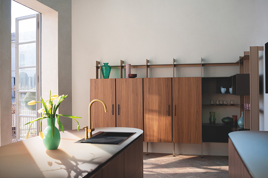 Tangram Melting Light: fluidez, contraste y luz en una cocina escultural