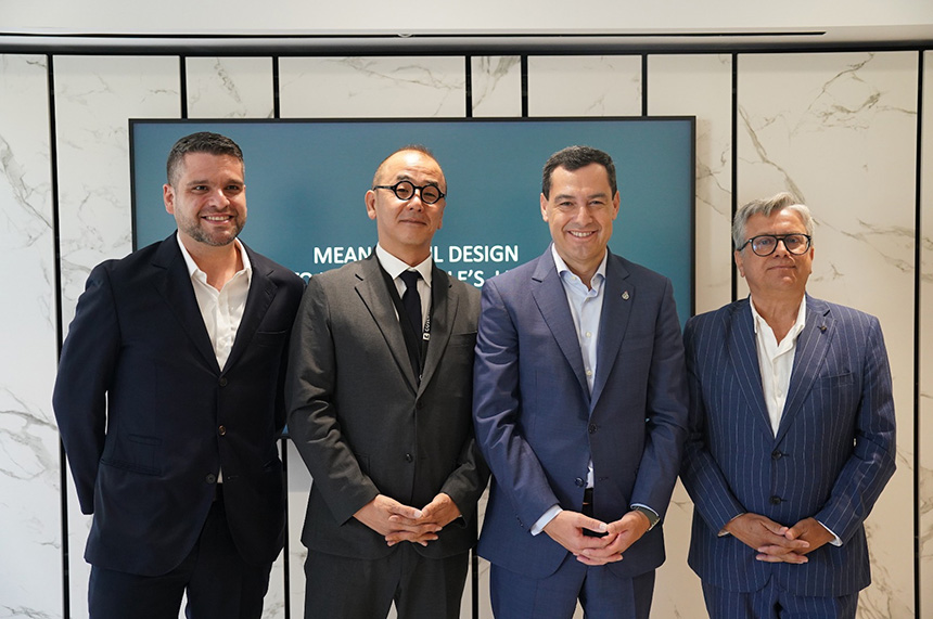 La expedición de Andalucía en Japón comienza en Cosentino City Tokio