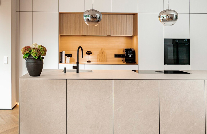 Cocina minimalista de Next 125 para @casaoakwood.