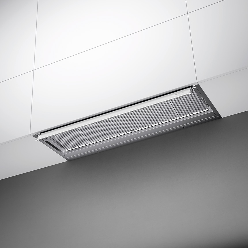 Campana extractora Secret Zero Gotas de Mepamsa totalmente integrable.