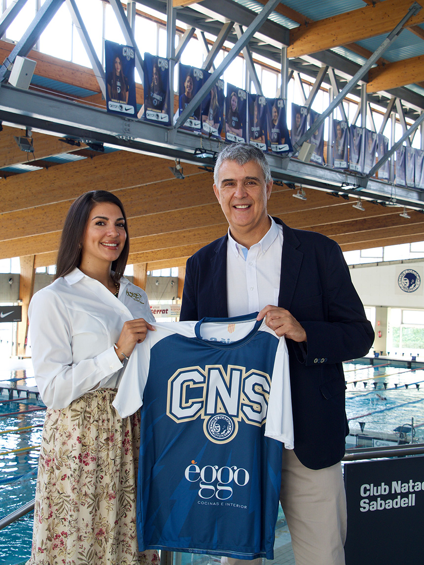 Èggo renueva su acuerdo con el Club Natació Sabadell