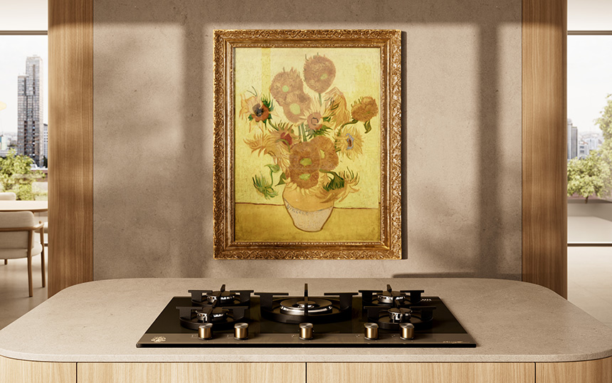 Teka y Van Gogh convierten la cocina en una obra de arte