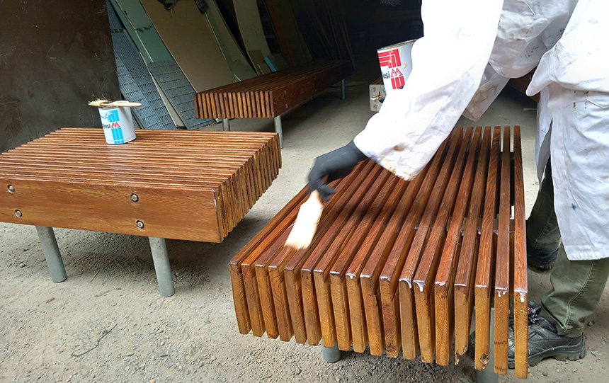 Barnices al agua para Exteriores.