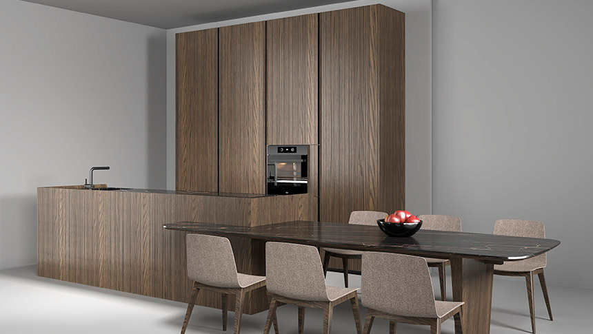 Porcelanosa Grupo brilla en Cersaie con una propuesta matérica
