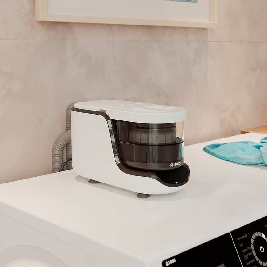 Bosch desarrolla un nuevo filtro de microplásticos para lavadoras