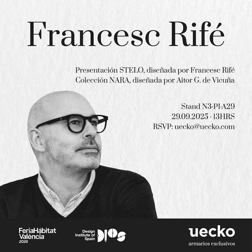 Francesc Rifé, diseñador de Stelo.