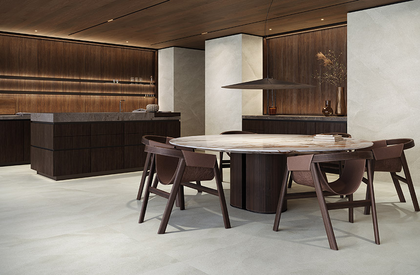Xlight Limestone 120 cm x 270 cm.