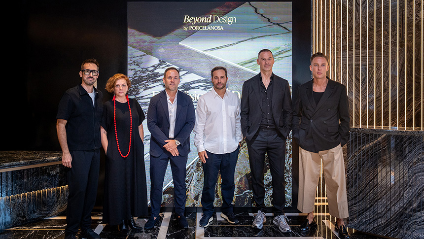 Nuevas formas de diseño en el Beyond Design de Porcelanosa