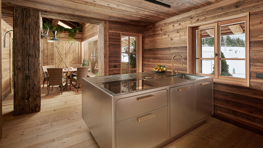 Cocinas Abimis en viviendas de montaña