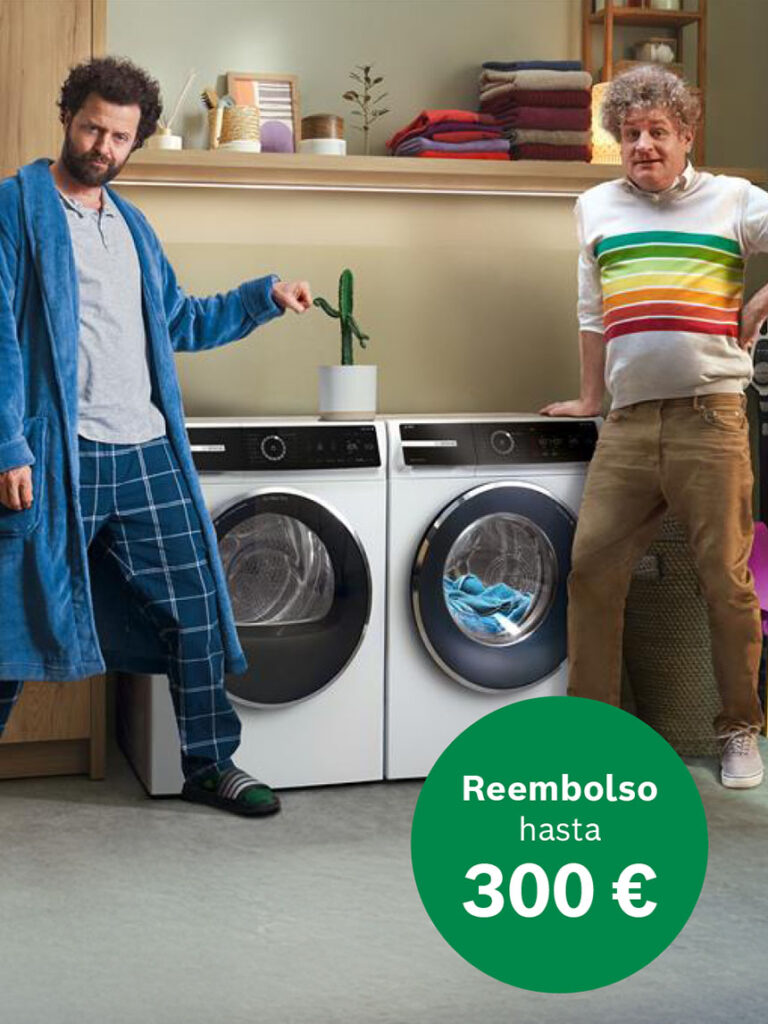 Bosch pone en marcha la campaña "Al mal tiempo, buena secadora"
