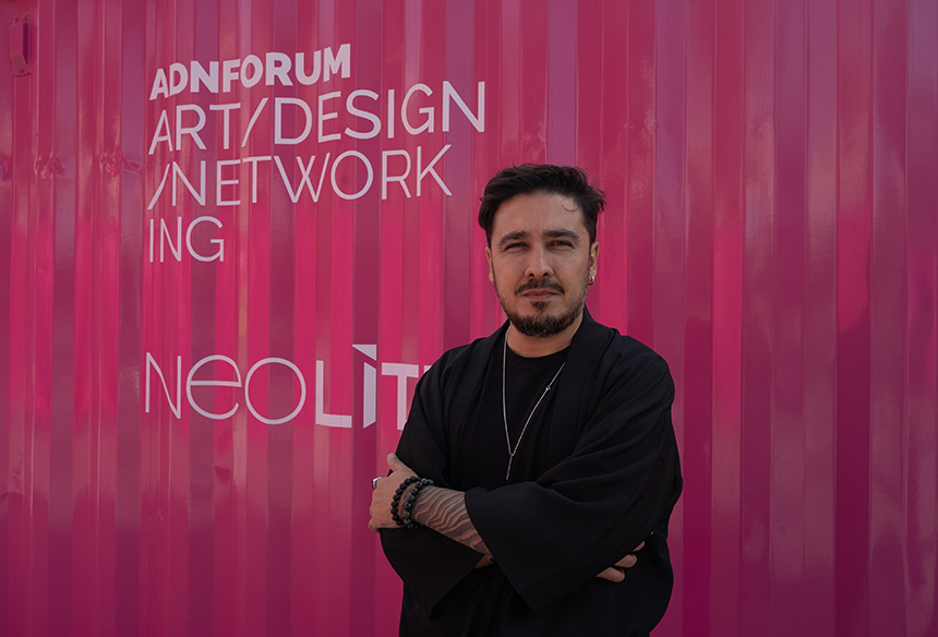 Artista multidisciplinar Mario Rodríguez Echeverry, conocido como Mareo.