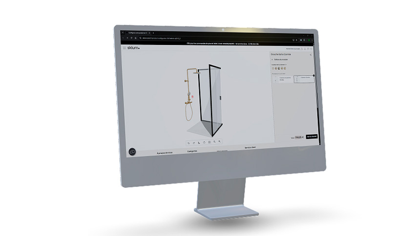 Sklum incorpora el configurador de productos HomeByMe