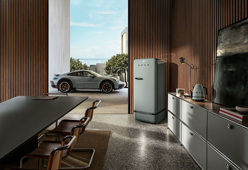 Porsche y Smeg crean una edición limitada de electrodomésticos de cocina