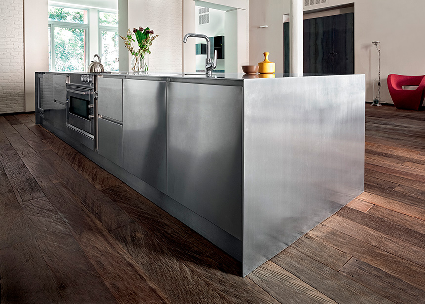 Cocina Atelier en el hotel boutique Palazzo Segreti de Milán.