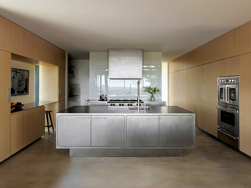 Cocina Ego en Napa Valley. Fotografía de Accent Barbiero.