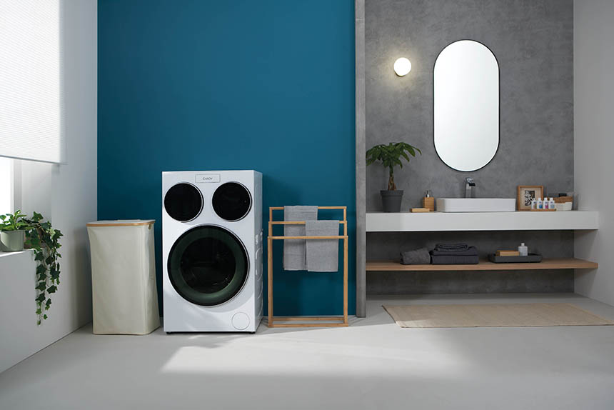 La lavadora Candy MultiWash ahorra tiempo y energía con tres tambores independientes