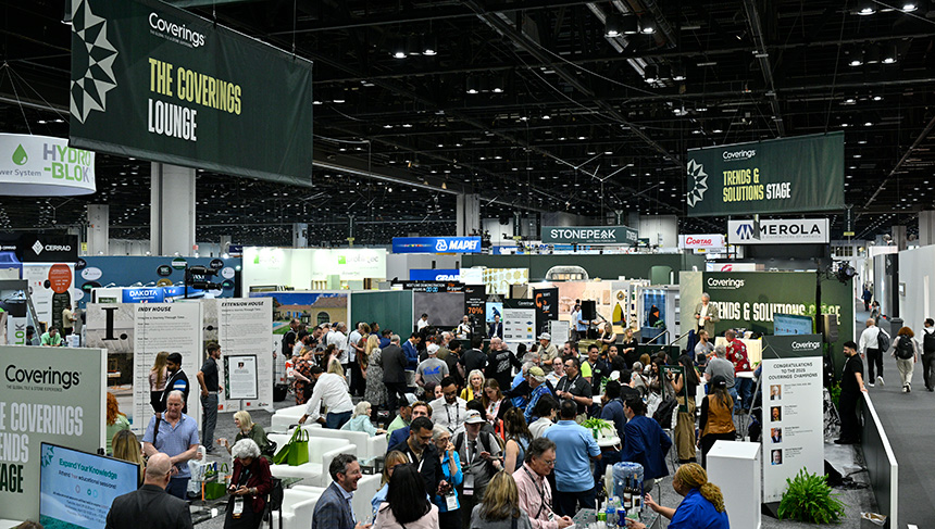 Coverings 2026: registro abierto y conferencia de Gary Sinise