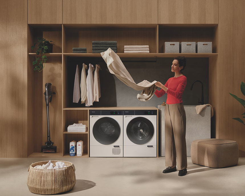 Lavado seguro y delicado para el cashmere con el tambor InfinityCare de Miele