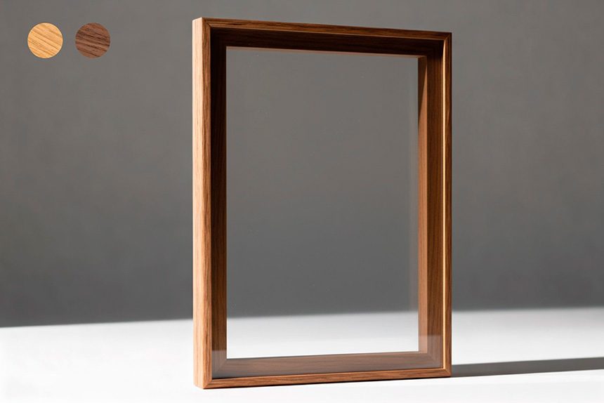 IKS 955 rechapado nogal y roble.