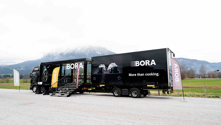 Bora Truck Tour 2025: formación en vivo para distribuidores