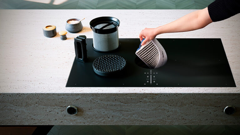 Filtro de carbón activo BORA eSwap.