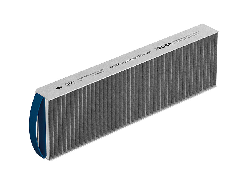 Filtro de carbón activo BORA eSwap.